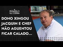 Dono não aceita críticas e xinga Jacquin durante gravação: "Vai se fo***"