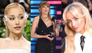 2024 VMA predictions: Taylor Swift must fight off Ariana Grande and Sabrina 
Carpenter for top 2 awards of the night