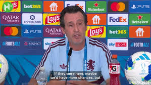 Emery unfazed by Watkins and Martinez absence against favourites PSG