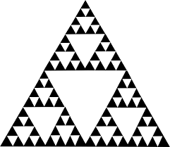 Resultado de imagen para como hacer el triangulo de sierpinski