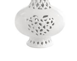 Bomboniera vaso in ceramica Top Argento