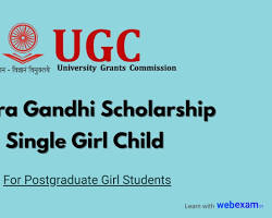 Image of UGC PG Indira Gandhi Scholarship for Single Girl Child