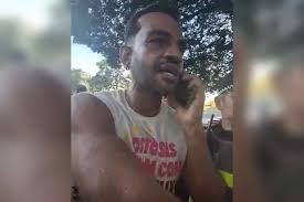 Distrital Fábio Felix leva spray de pimenta na cara e dá voz de prisão a PM Veja vídeo