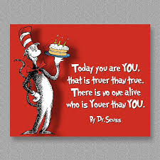 Dr. Seuss Quote Birthday Wall Art Print Printable by CustomBazaar ... via Relatably.com