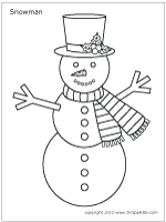 Image result for coloring book snowmen