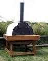 Pizza oven stand