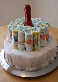 Image result for how to make diaper cake step by step with pictures