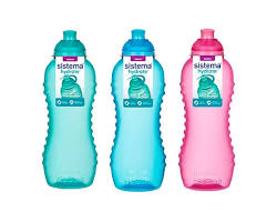 Billede af Sistema Hydrate twist n sip flaske lilla 330ml