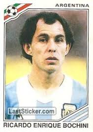 Ricardo Enrique Bochini (Argentina). 83. Panini FIFA World Cup Mexico 1986 - 83