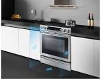 Samsung cu. ft. Slide-In Electric Range with Self-Cleaning Dual