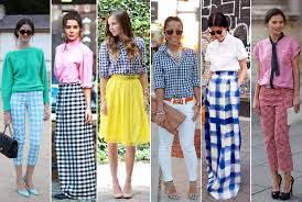 Image result for gingham fashion