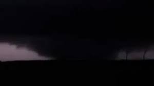 Tornado atinge o Oeste de Santa Catarina