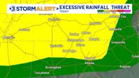 Wet pattern continues through the weekend