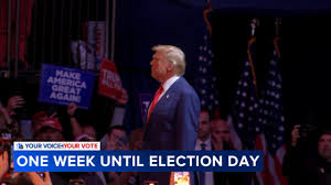 1 week until Election Day: Donald Trump holds roundtable in Drexel Hill, 
set to rally in Allentown