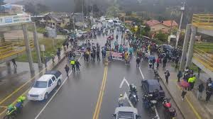 Protesta en La Calera será indefinida desde el 19 de noviembre: estos son los puntos de bloqueo y restricciones