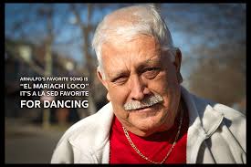 Arnulfo Guiterrez&#39; favorite song is “El Mariachi Loco.” It&#39;s a LA SED Senior Center favorite for dancing. LASED-Arnulfo-800 - LASED-Arnulfo-800