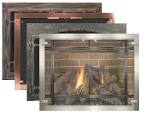 Glass doors for fireplace