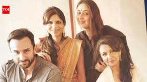 Saba Pataudi posts memories with Saif Ali Khan, Sharmila Tagore, Kareena Kapoor