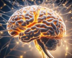 Image of Closeup of human brain neurons