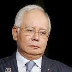 Former Malaysian premier Najib Razak