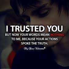 love hurts quotes | Love hurts quotes - I trusted you but | Roxy ... via Relatably.com