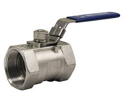 2" Threaded, Reduced Port, One-Piece Ball Valve (SS 316)