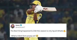 The best thing happened to CSK this season is only Ayush Mhatre: Netizen hail young CSK opener’s rapid innings against RR