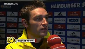 Robert Kovac war mit seiner Roten Karte überhaupt nicht einverstanden.