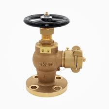 Hose Valve - Angle - Bronze - JIS 5K | Adamar