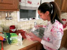 Image result for image of someone preparing her food,water,meal
