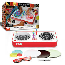 FAO Schwarz Spin & Twist 3D Designs Glow Swirl & Spiral Kit New With Box