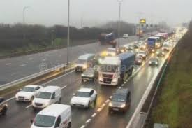 RECAP: severe delays on M5 motorway near Worcester