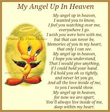 Daveswordsofwisdom.com: My Angel Up In Heaven via Relatably.com