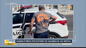 Homem é preso suspeito de estuprar criança com deficiência no Sertão