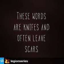 KAMI GARCIA • “These words are knives &amp; often leave scars.” -... via Relatably.com