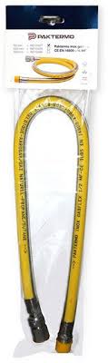 gasflexibel rvs 1/2"mf +moer 75cm | desco.be