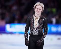 Image of Ilia Malinin figure skating 2026 Winter Olympics
