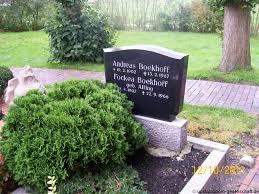 Grab von Andreas Boekhoff (19.02.1902-13.02.1967), Friedhof Esklum