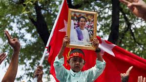 Myanmar cuts Aung San Suu Kyi's sentence again in latest amnesty