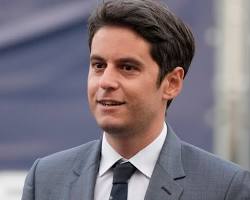 Image of Gabriel Attal, the first openly gay Prime Minister of France