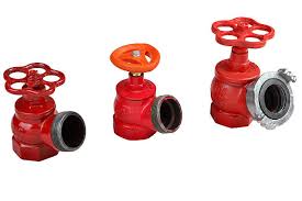 Valves Hydrant Fire Hose Connection Of Stock Photo ...