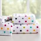 Dot to Dot Polka Dot Towels - Garnet Hill