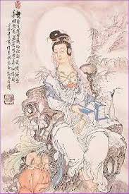 Image result for mother mary, quan yin, green and white tara