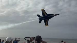 Blue Angels conducting review after jet flies over Florida beachgoers