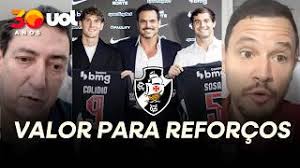 Vasco prevê R$ 67 milhões para contratações em agosto