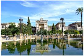 Resultado de imagen de plaza de españa parque maria luisa sevilla