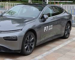 Imagem de Xpeng P7 electric car