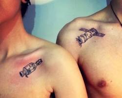 Image de Tatouage en couple humoristique