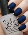 M : Matte Black Nail Polish, Matte Is Murder - (Lefty Label)