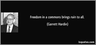 Supreme ten trendy quotes by garrett hardin images Hindi via Relatably.com